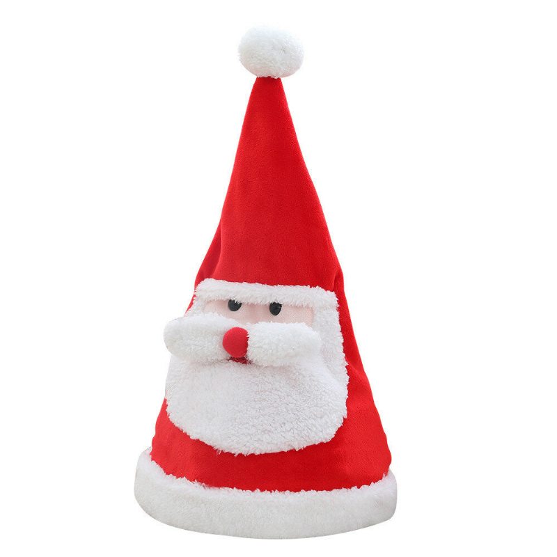 Creative Soft Electric Hudobná Vianočná Čiapka S Nastaviteľnou Veľkosťou Santa Clausova Od Xiaomi Youpin