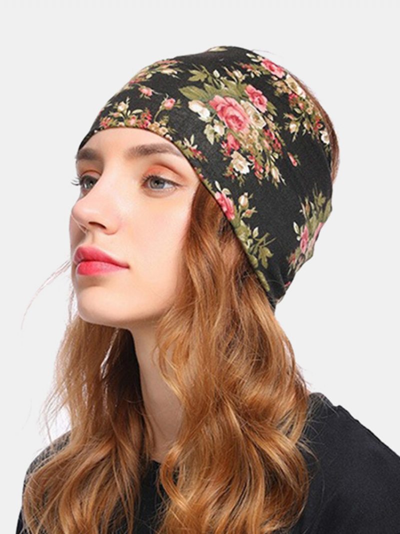 Dámska Čiapka Floral Cancer Chemo Šál Turban Head Wrap Cap