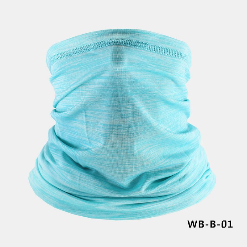 Ice Silk Sunscreen Turban Triangle Scarf Priedušná Opaľovacia Maska Na Jazdenie