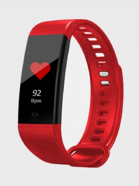 Monitor Srdcového Tepu A Krvného Tlaku Smart Band Farebná Obrazovka Bluetooth Smartband Aktivity Fitness Tracker