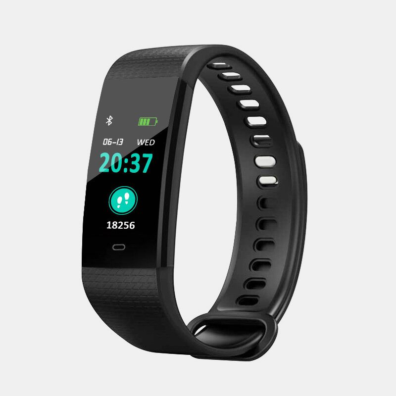 Monitor Srdcového Tepu A Krvného Tlaku Smart Band Farebná Obrazovka Bluetooth Smartband Aktivity Fitness Tracker