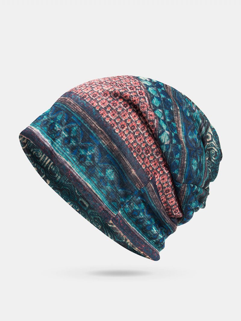 Priedušná Chemo Čiapka Print Confinement Cap Turban Outdoor Cap