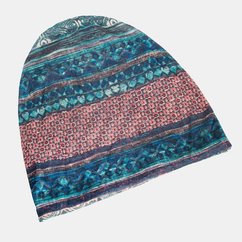 Priedušná Chemo Čiapka Print Confinement Cap Turban Outdoor Cap