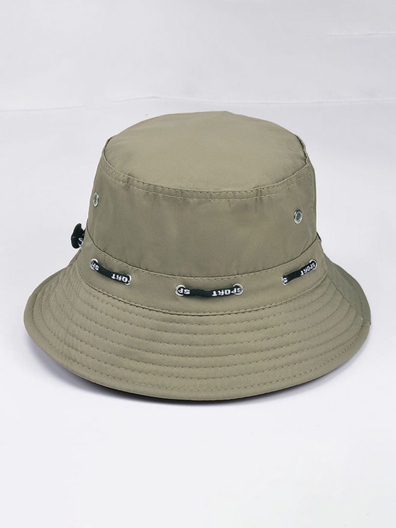 Unisex Polyester Jednofarebný Outdoor Ležérny Skladací Klobúk Shade Bucket Cestovný Proti Slnku