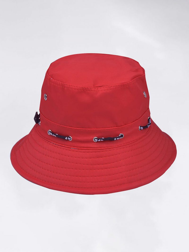 Unisex Polyester Jednofarebný Outdoor Ležérny Skladací Klobúk Shade Bucket Cestovný Proti Slnku