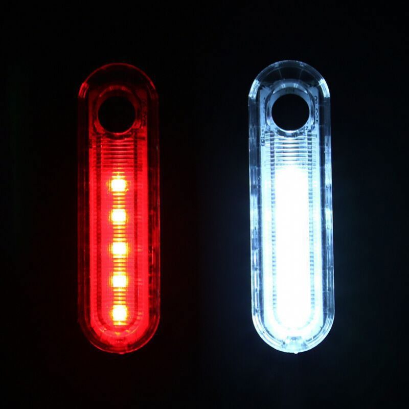 2pcs Usb Dobíjacie Led Zadné Svetlo Na Bicykel Bezpečnostné Výstražné Na Na Horský Príslušenstvo K Bicyklu Na Športový