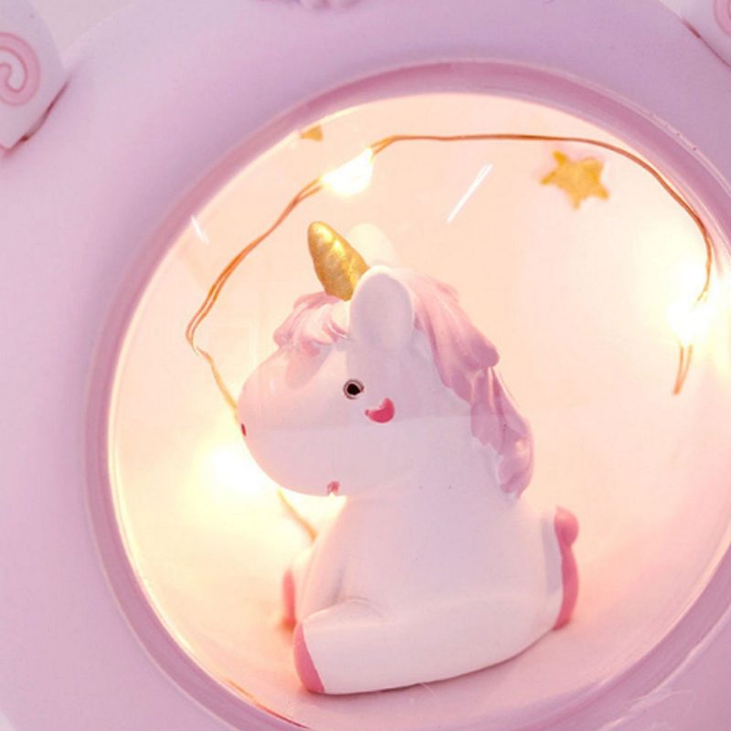 Fairy Unicorn Snow Globe Nočné Svetlo Pre Deti Dievčatá Vnučky Bábätká Darček K Narodeninám Pekná Kreatívna Led Jednorožec Krištáľová Guľová Lampa