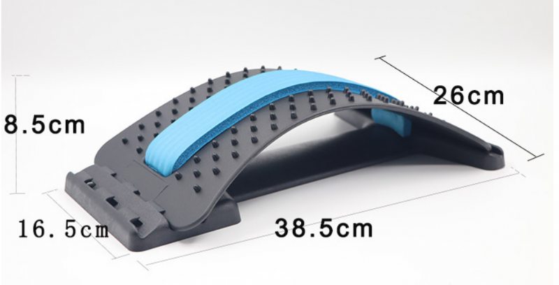 Lumbálny Retraktor Bedrový Disk Výstupná Masáž Masážny Podložka Pás Chrbtica Korekčná Platňa Moq 1ks